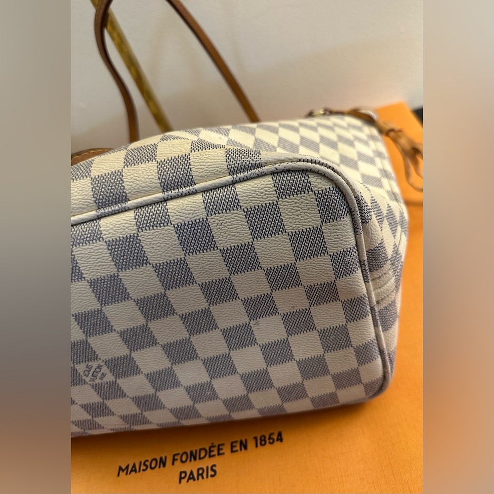 LV Neverfull MM Damier Azur - Picture 11 of 13